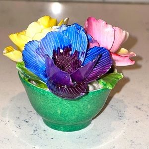 Crown Staffordshire Bone China Vintage Flower